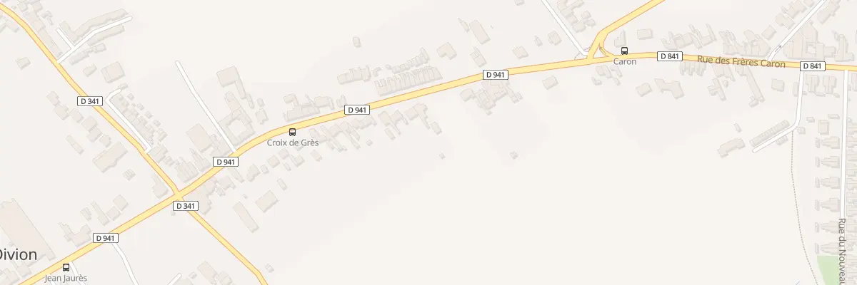 Plan du 36 Rue des Frères Caron à Divion