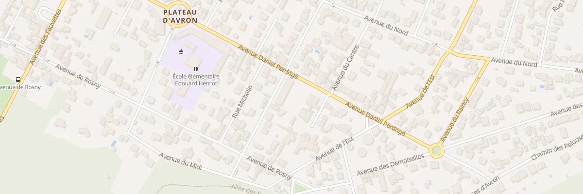 Plan du 14 Av des Ramiers à Neuilly-Plaisance