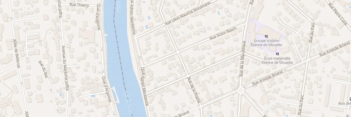 Plan du 10 Rue Victor Basch à Bry-sur-Marne
