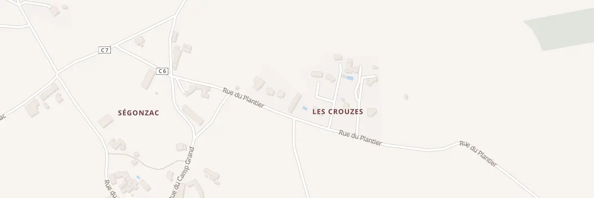 Plan du 816 Rue du Plantie à Calmont