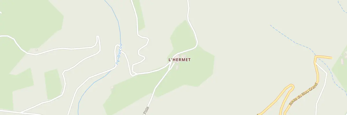 Plan du 5051 L’Hermet à Pruines