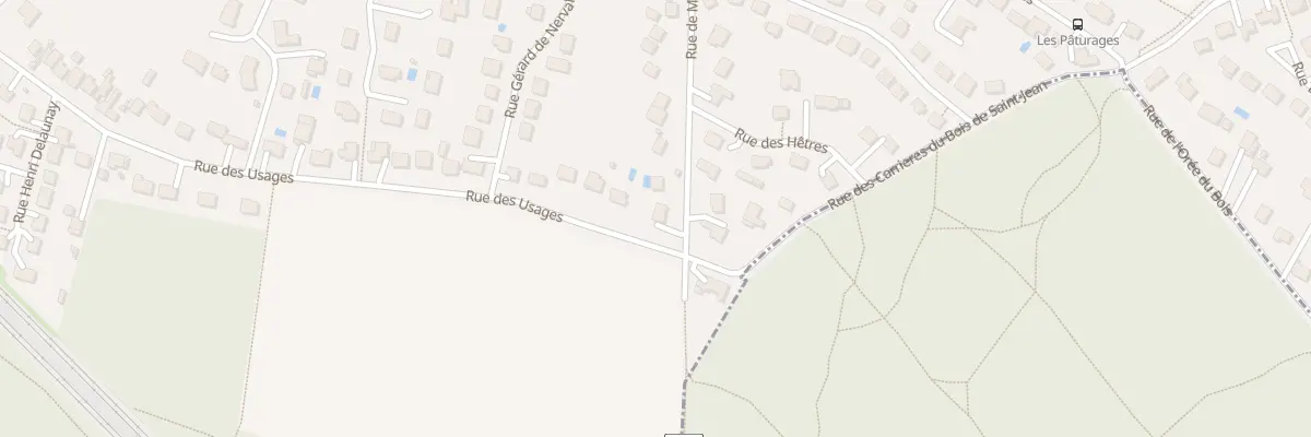 Plan du 36 Rue de Marly à Orry-la-Ville