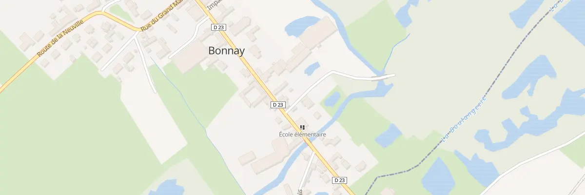 Plan du 18 Grande Rue à Bonnay