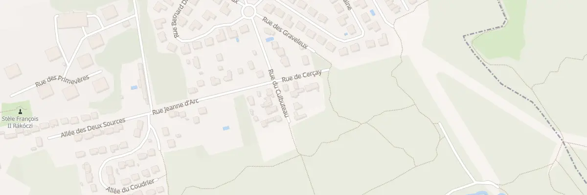 Plan du 33 Rue du Culbuteau à Yerres