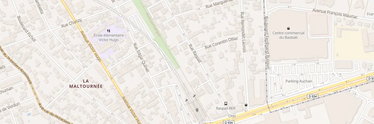 Plan du 17B Rue Raspail à Neuilly-Plaisance