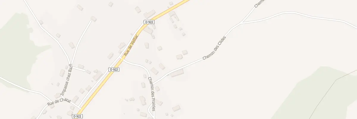 Plan du 6359 Veillac Petit à Lanobre