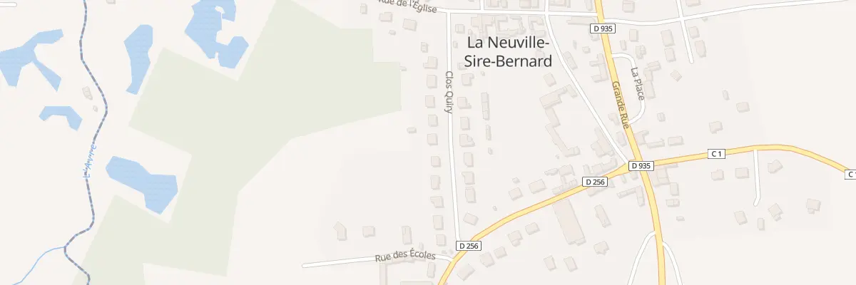 Plan du 11 Clos Quiry à La Neuville-Sire-Bernard