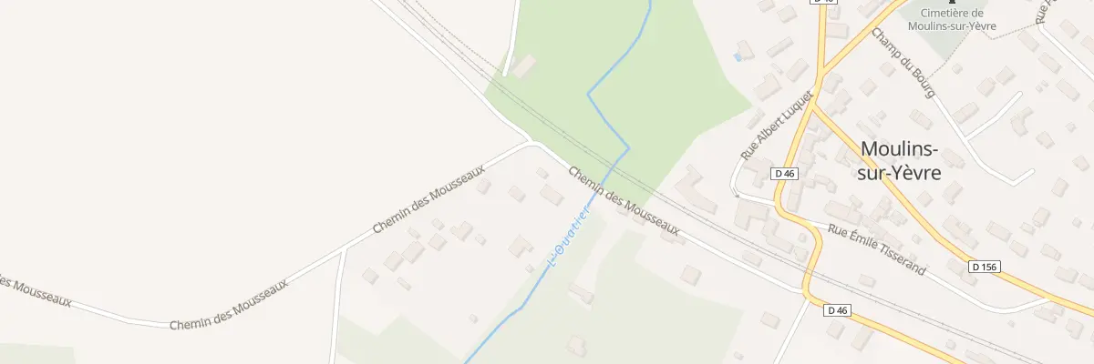 Plan du 9 Che des Mousseaux à Moulins-sur-Yèvre