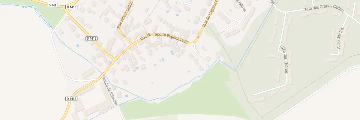 Plan du 230 Rue du Caporal Eugène Petit à Saint-Fargeau-Ponthierry