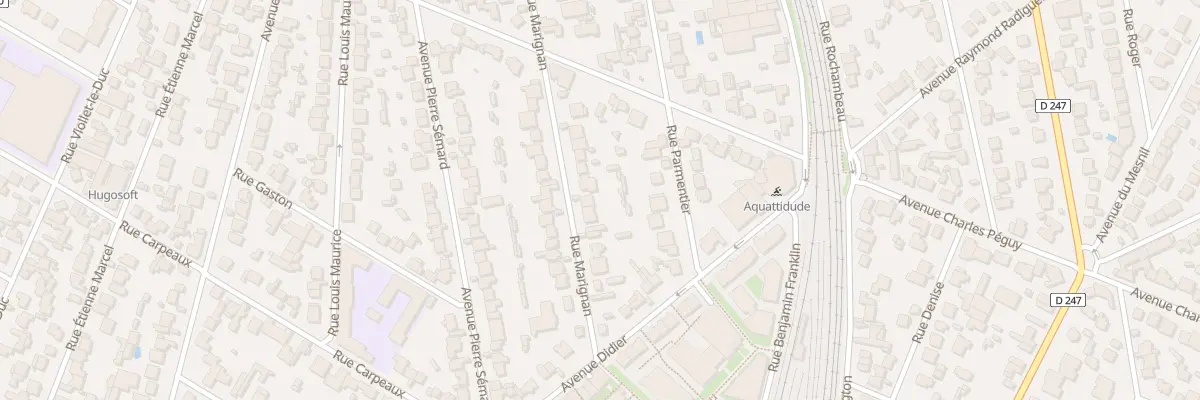 Plan du 14 Rue Marignan à Saint-Maur-des-Fossés
