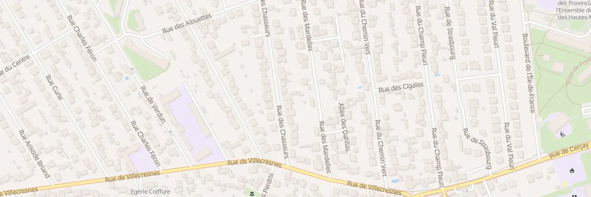 Plan du 18 Rue des Chasseurs à Brunoy