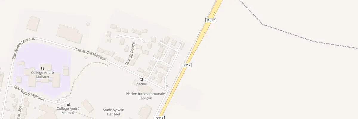 Plan du 3 Res André Malraux à Louvres