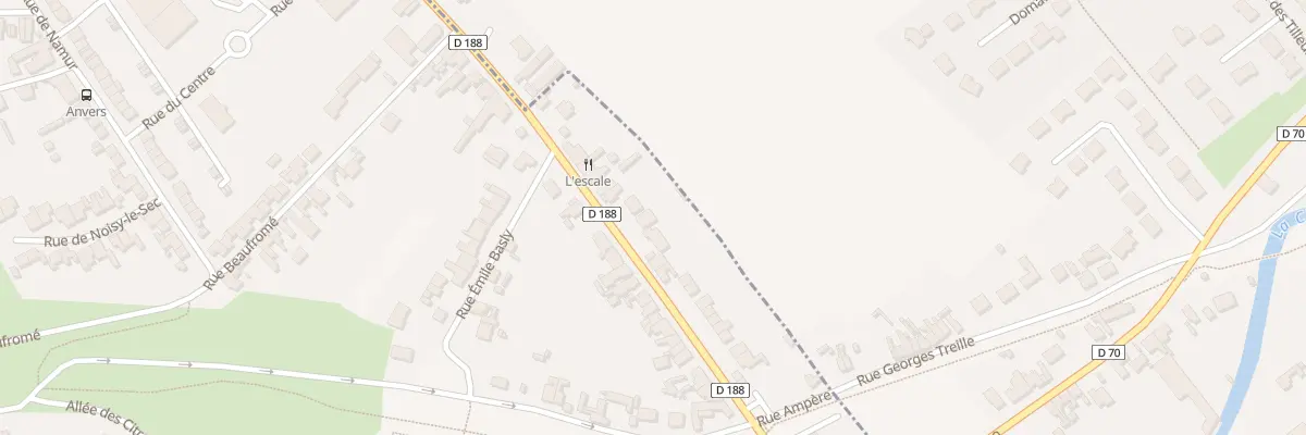 Plan du 34 Rue Paul Vaillant Couturier à Marles-les-Mines