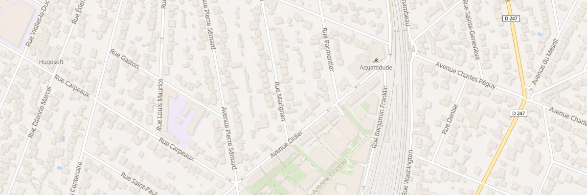 Plan du 6 Rue Marignan à Saint-Maur-des-Fossés