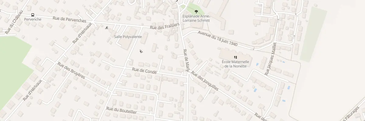 Plan du 8B Rue de Marly à Orry-la-Ville