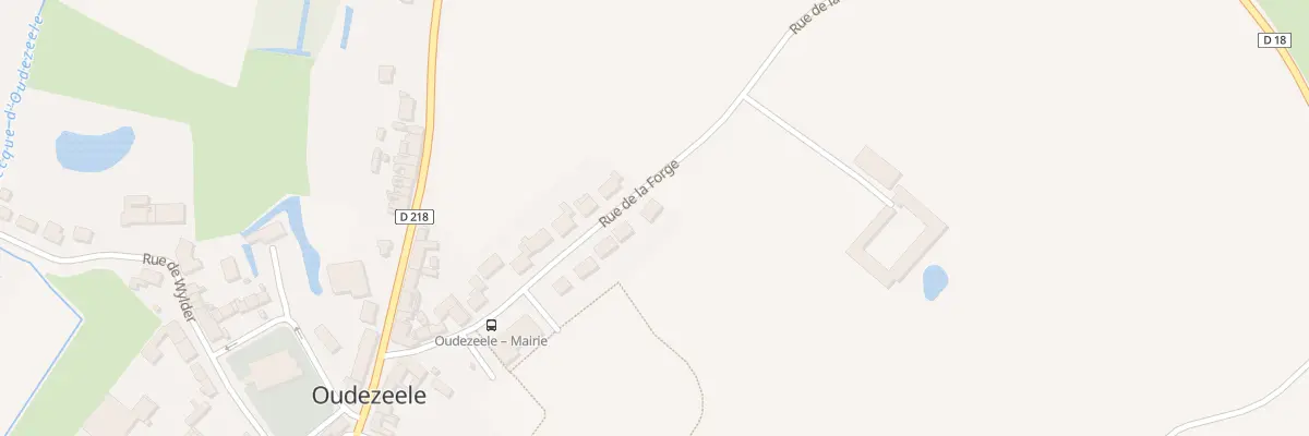 Plan du 197 Rue de la Forge à Oudezeele