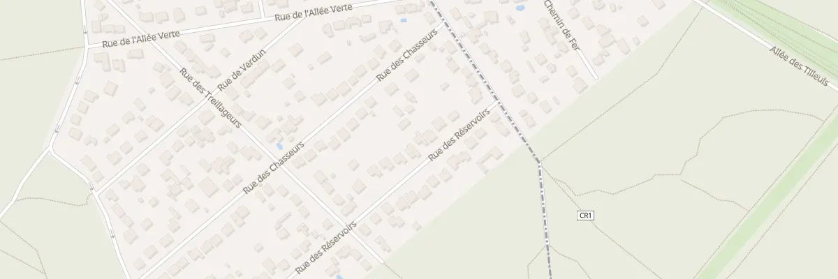 Plan du 12 Rue des Réservoirs à Yerres