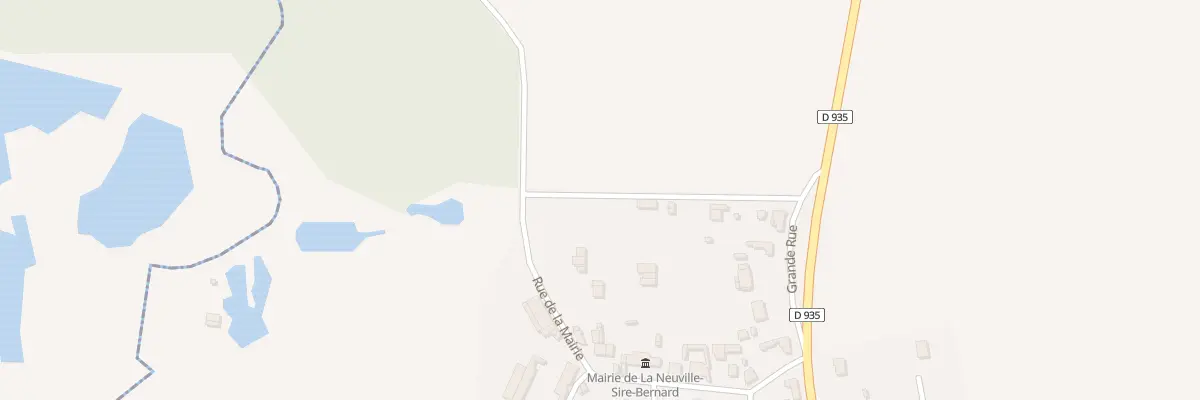 Plan du 5061 Rue de la Mairie à La Neuville-Sire-Bernard