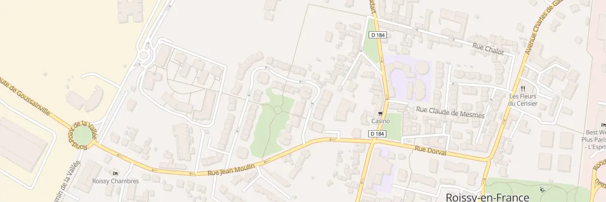 Plan du 8 Che des Tournelles à Roissy-en-France