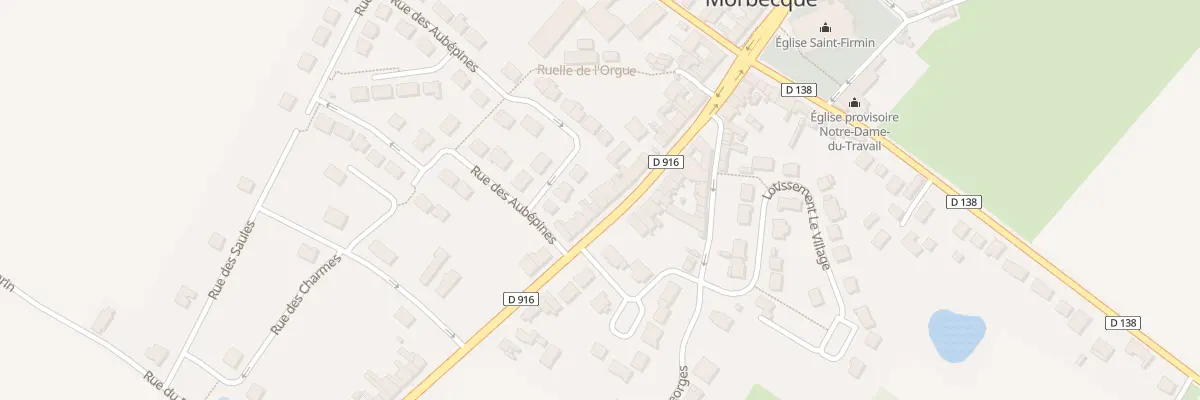 Plan du 28 Rue Saint-Firmin à Morbecque