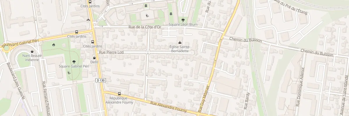 Plan du 36 Rue Pierre Loti à Champigny-sur-Marne
