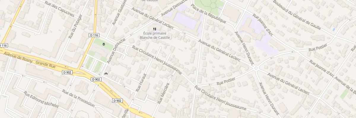 Plan du 17B Rue Circulaire H Jousseaume à Villemomble