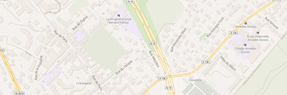 Plan du 13 Rue du Temple à Boissy-Saint-Léger