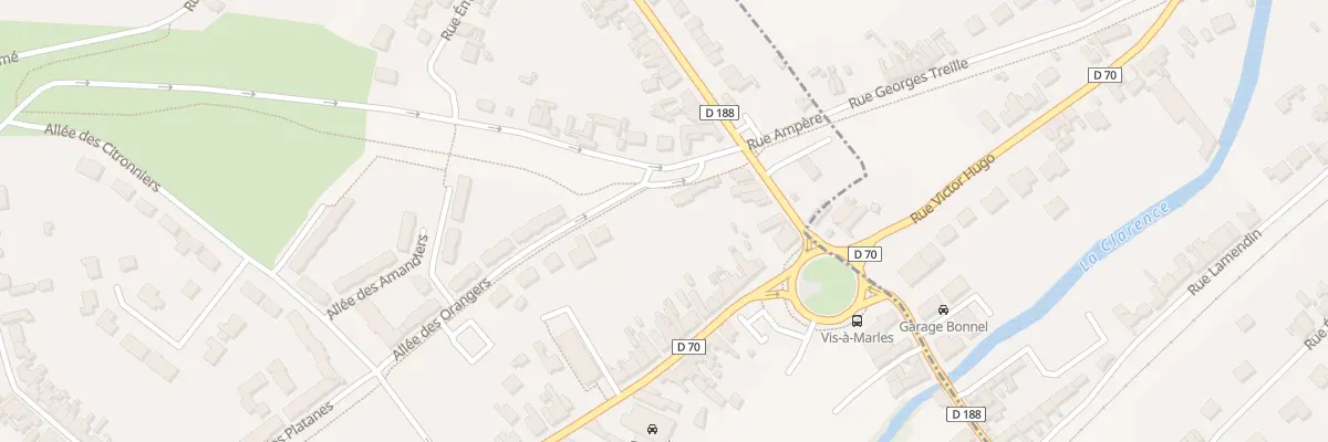 Plan du 5B Rue Paul Vaillant Couturier à Marles-les-Mines
