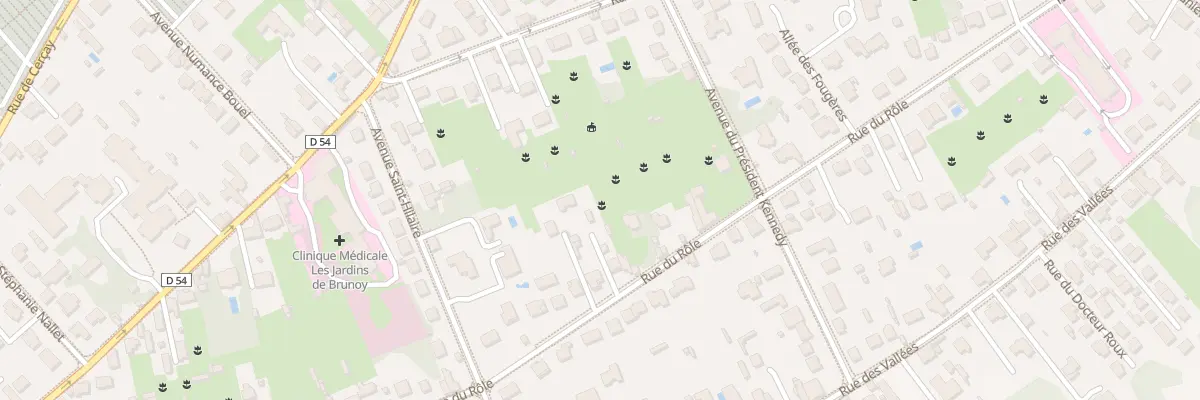 Plan du 59 Rue du Rôle à Brunoy