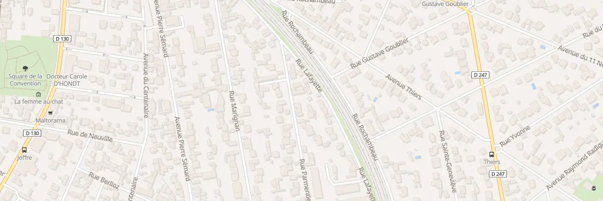 Plan du 50 Rue Parmentier à Saint-Maur-des-Fossés