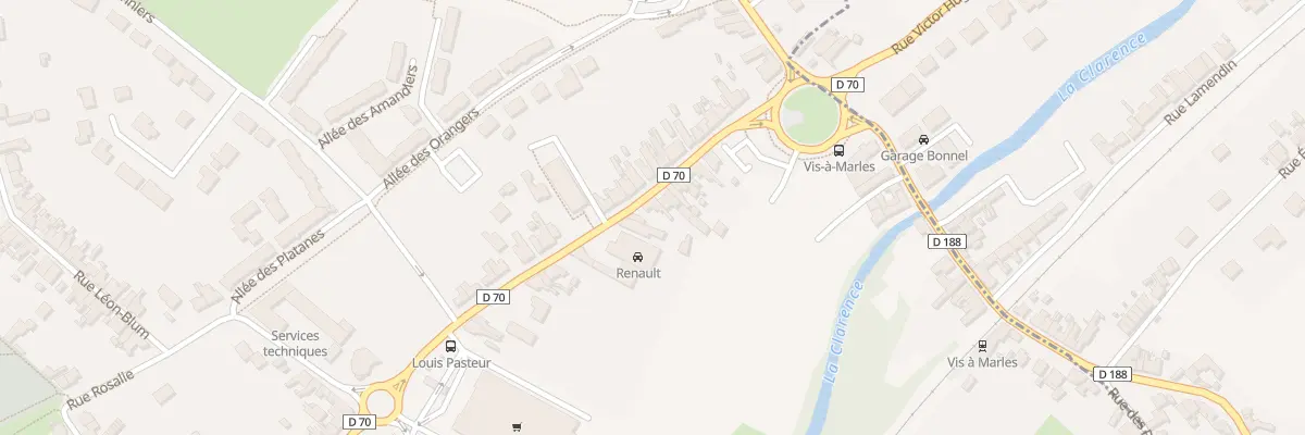 Plan du 132 Rue Pasteur à Marles-les-Mines