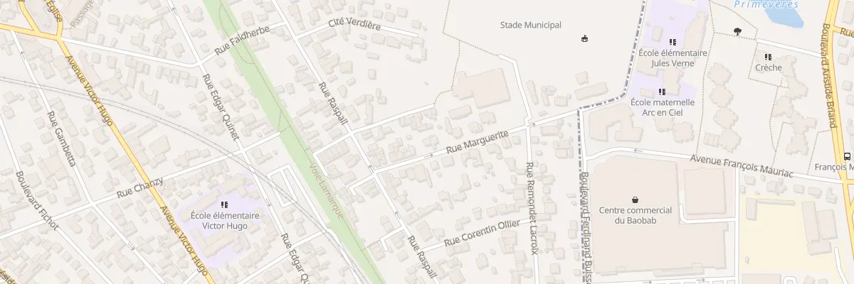 Plan du 15 Rue Marguerite à Neuilly-Plaisance