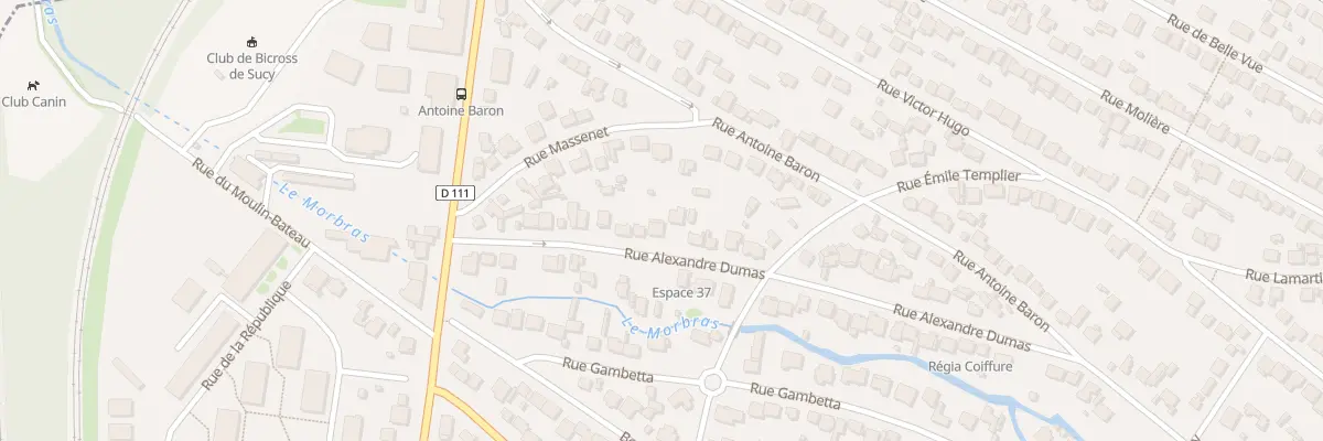Plan du 34 Rue Alexandre Dumas à Sucy-en-Brie
