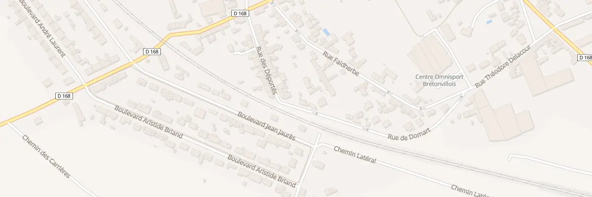 Plan du 8 Rue de Domart à Villers-Bretonneux