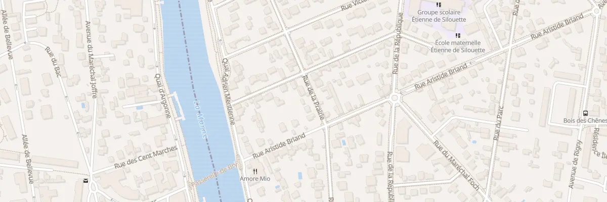 Plan du 43 Rue de la Prairie à Bry-sur-Marne