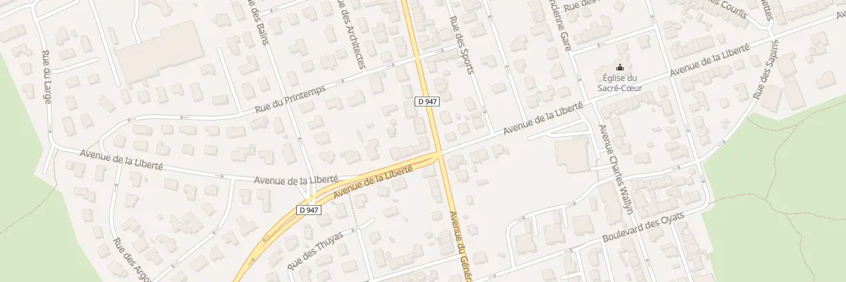 Plan du 661 Av du Gen de Gaulle à Bray-Dunes