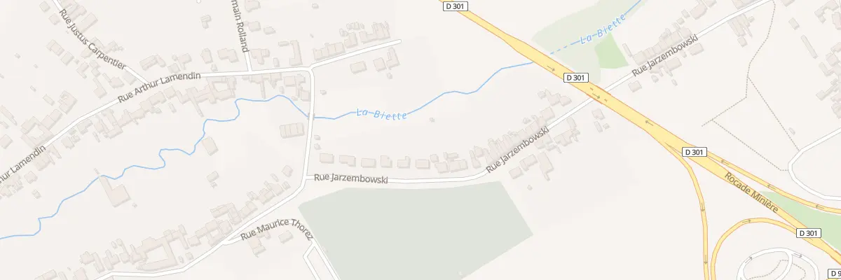 Plan du 11 Rue Jarzembowski à Divion