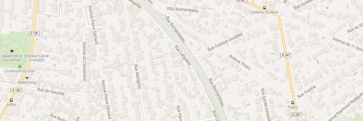 Plan du 47 Rue Lafayette à Saint-Maur-des-Fossés