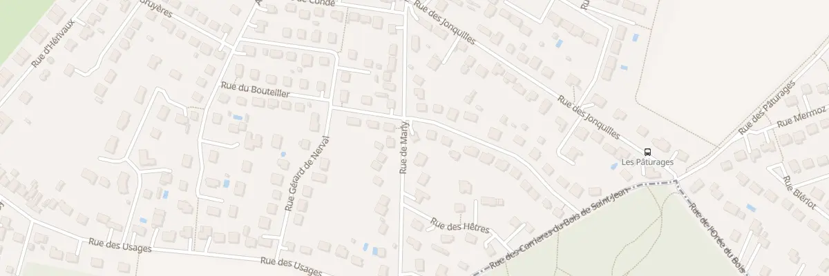Plan du 2 Rue de Sylvie à Orry-la-Ville