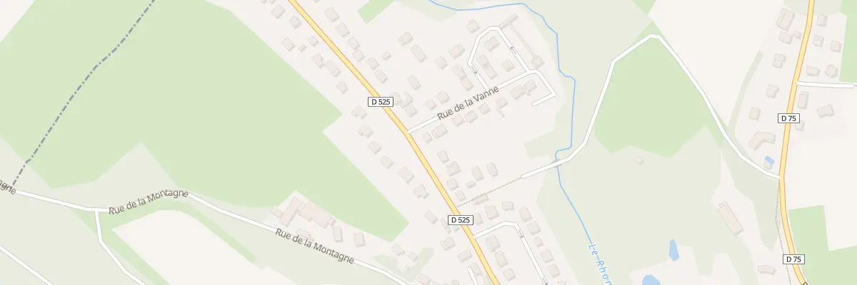 Plan du 1 Rue La Vanne à Rieux