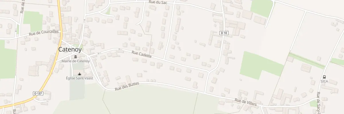 Plan du 15 Rue Cadette à Catenoy