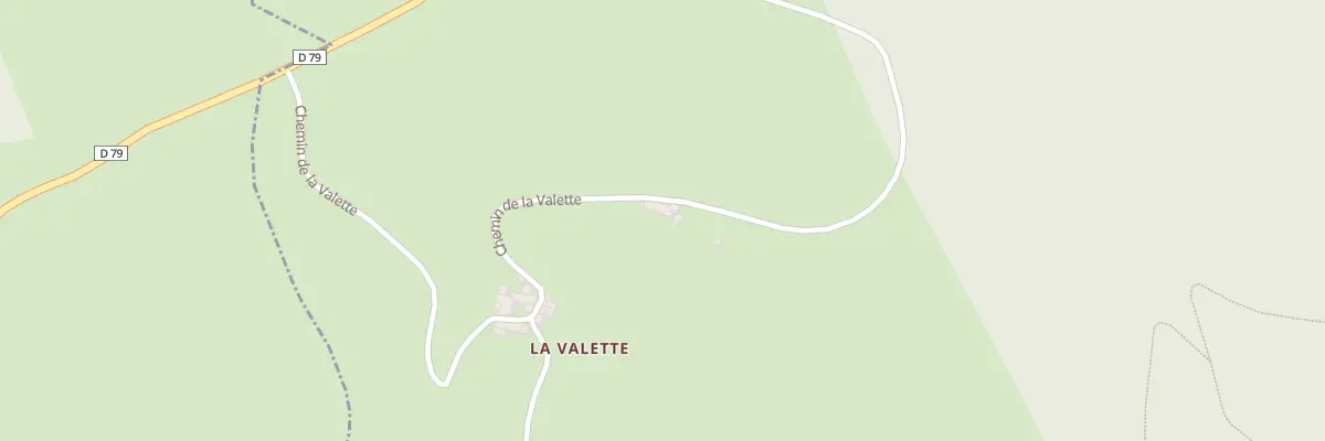 Plan du 5031 La Valette à Massals