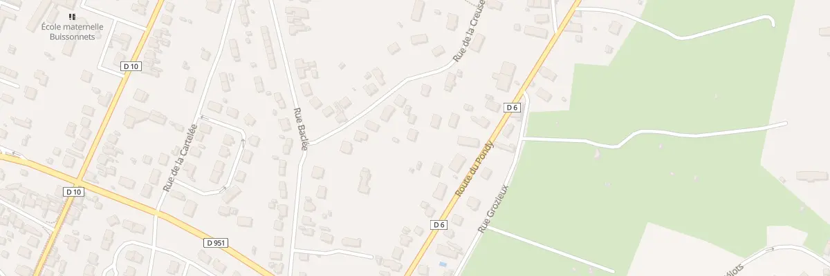 Plan du 8 Rue de la Creuse à Saint-Amand-Montrond