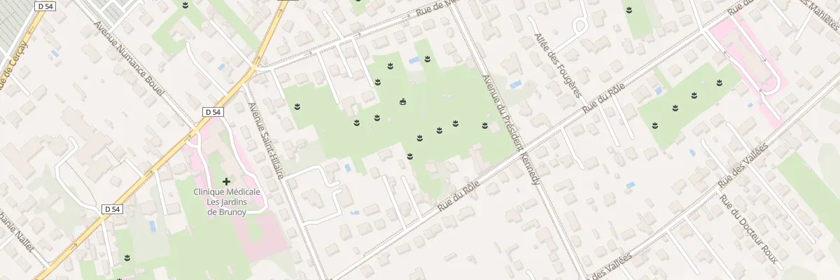 Plan du 61 Rue du Rôle à Brunoy