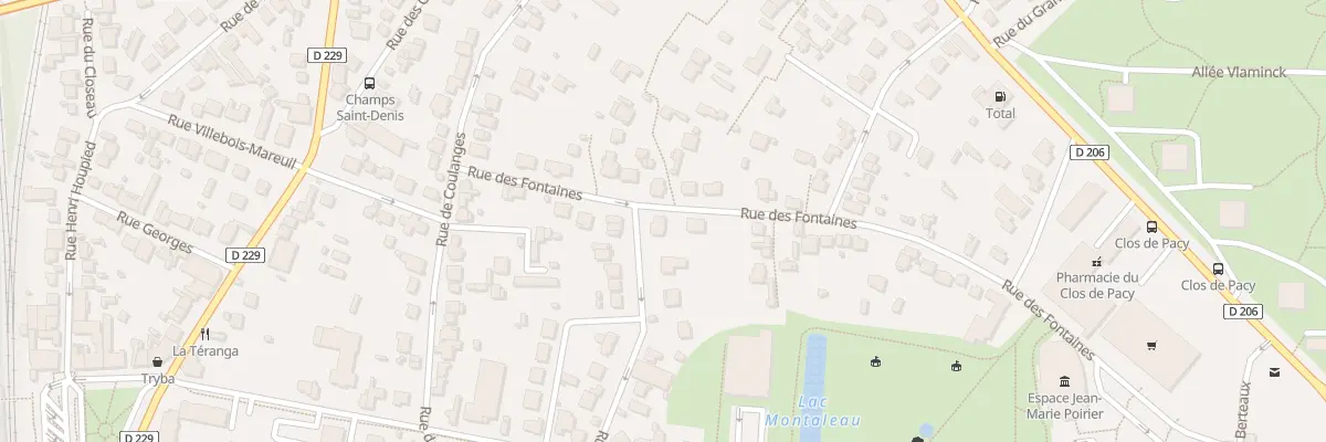 Plan du 27B Rue des Fontaines à Sucy-en-Brie