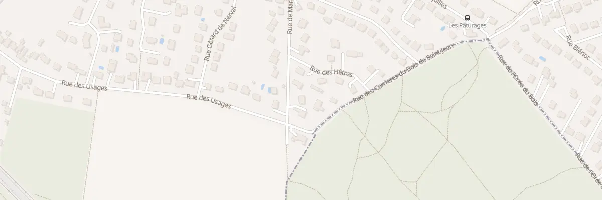 Plan du 23 Rue de Marly à Orry-la-Ville