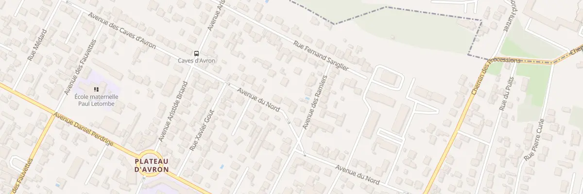 Plan du 17 Av du Nord à Neuilly-Plaisance