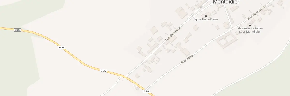 Plan du 300 Rue d’En Haut à Fontaine-sous-Montdidier