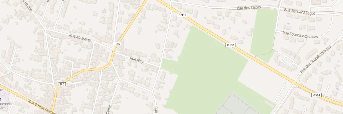 Plan du 16 Rue Grozieux à Saint-Amand-Montrond