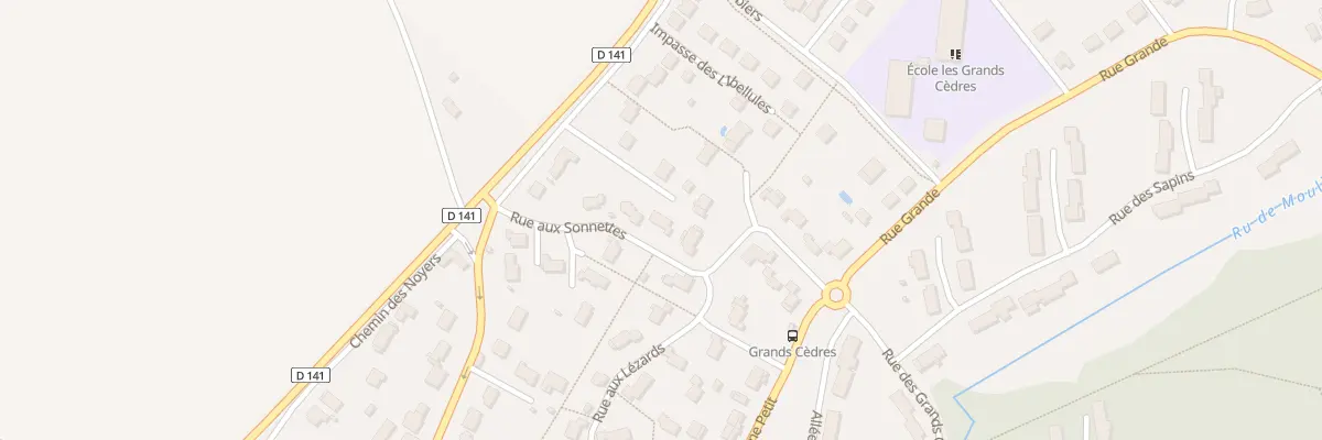 Plan du 11 Rue aux Sonnettes à Saint-Fargeau-Ponthierry